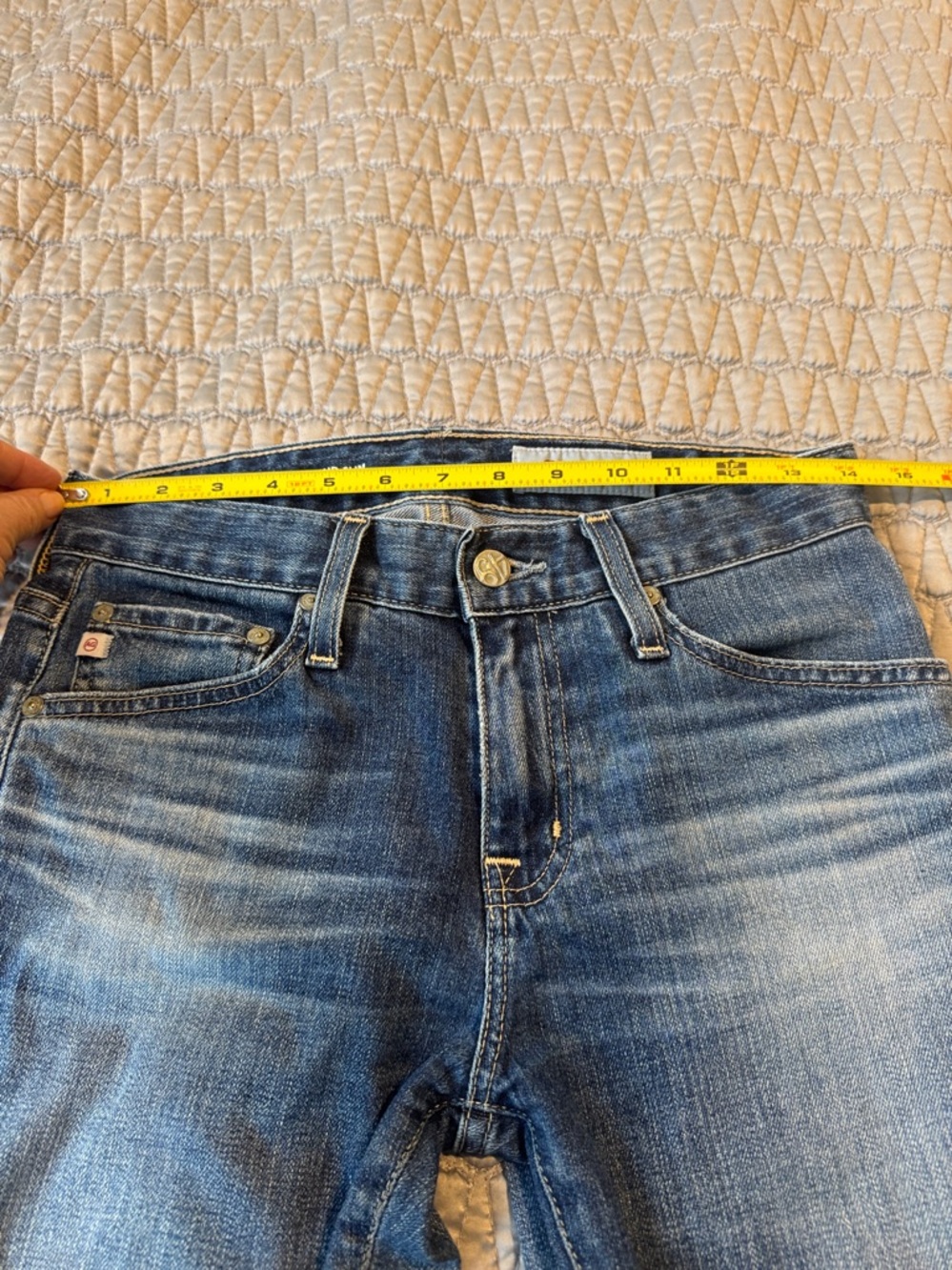AG The Ex-Boyfriend Slouchy Slim jeans Size 24 - Picture 6 of 12